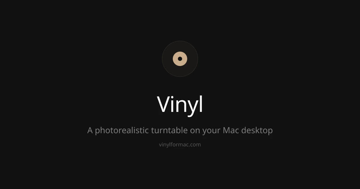 Vinyl for Mac media 1