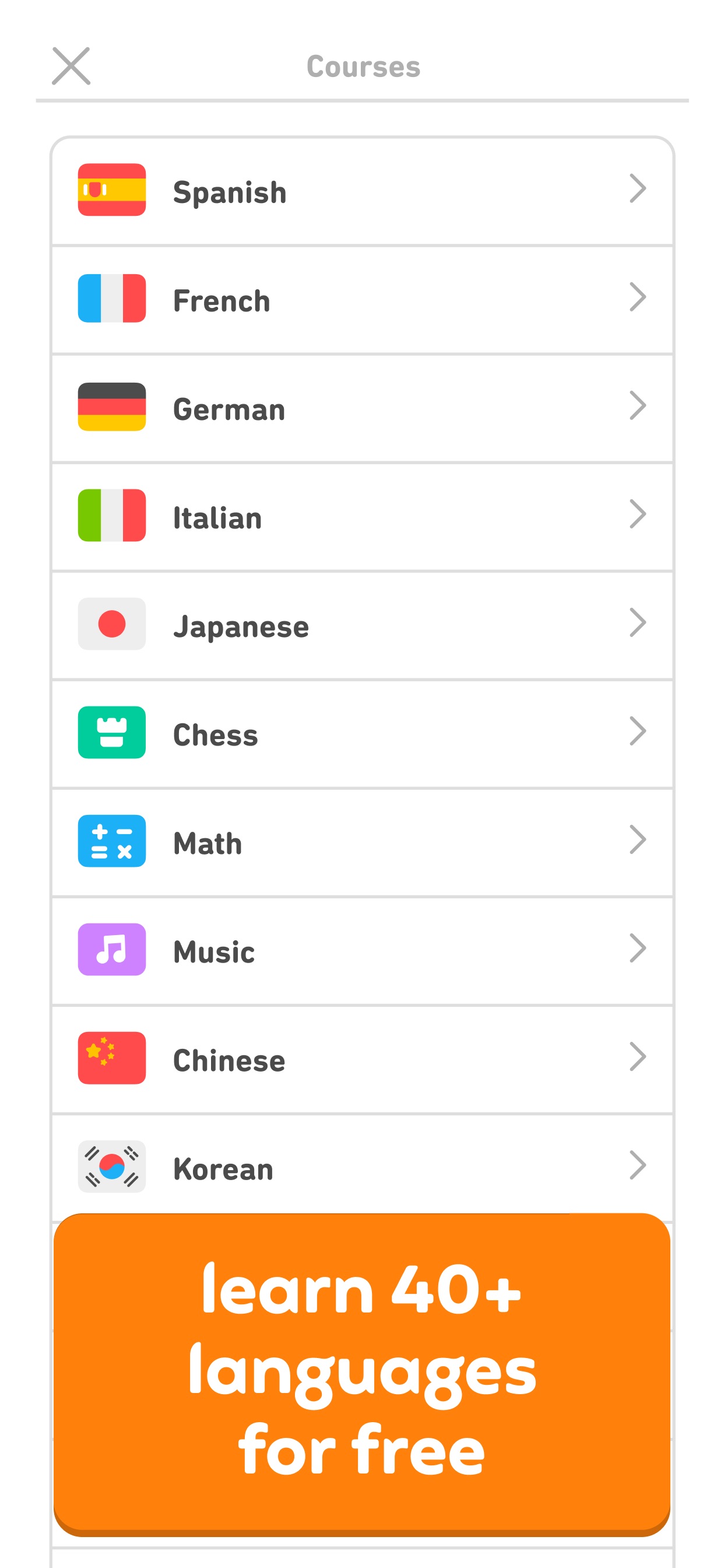 Duolingo screenshot 1