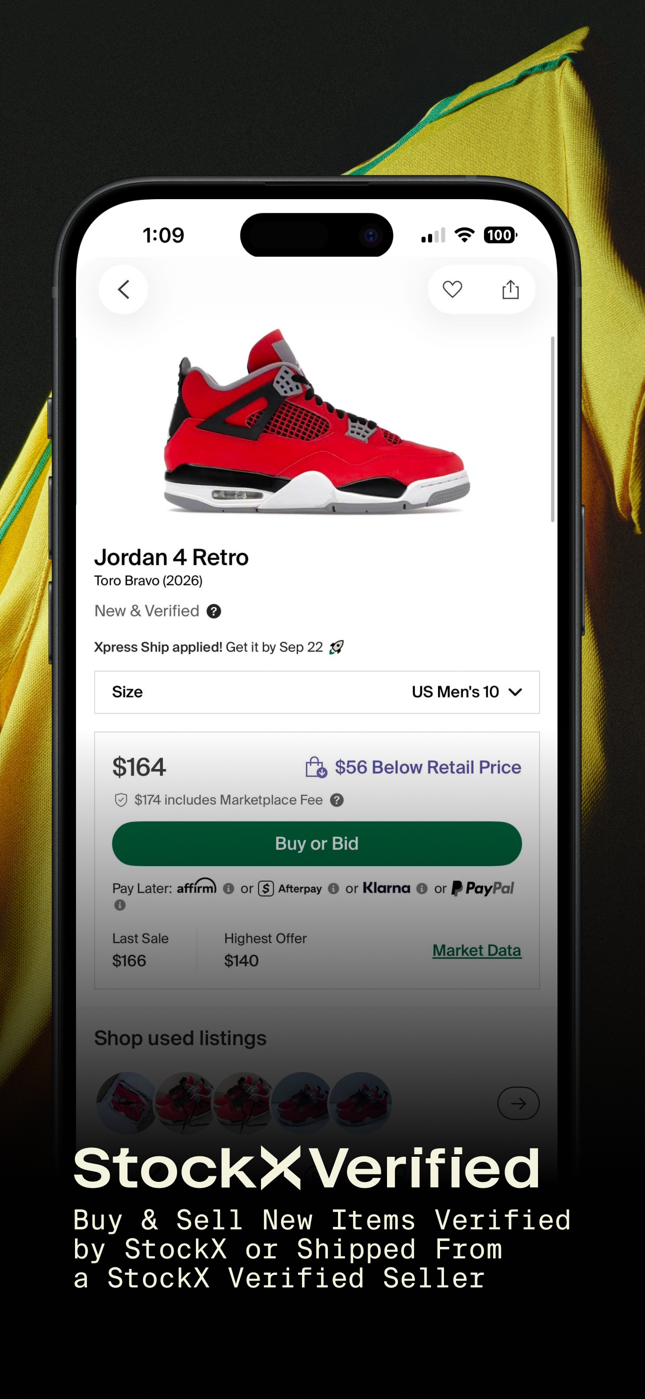 StockX screenshot 3